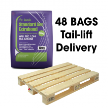 Tilemaster Standard Set Extrabond C2TE Polymer Modified Wall & Floor Adhesive Grey 20kg Full Pallet (48 Bags Tail Lift)